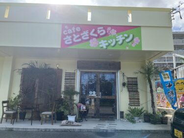 恩納村『Cafeさとざくら』あっさり透明スープとプリッと食感の生麺で超好きなタイプの沖縄そば