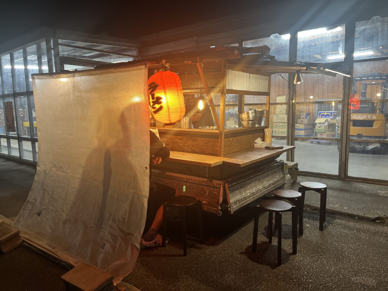 読谷村『クロネコラーメン』沖縄では珍しい屋台ラーメン！不定期オープンの店